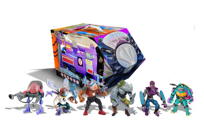 TMNT Retro Villains Mutant Module PX Exclusive 6PC Set