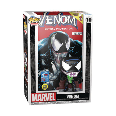 Funko Pop! Comic Covers - Marvel - Venom Lethal Protector (Glow In The Dark) (PX Exclusive)