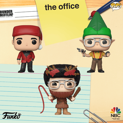 The Office Holiday Funko Pops