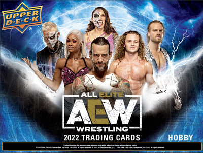 2022 Upper Deck AEW All Elite Wrestling Hobby Box