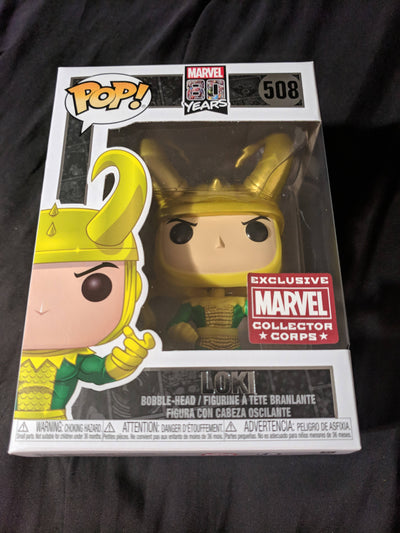 Loki Collector Corps Funko Pop