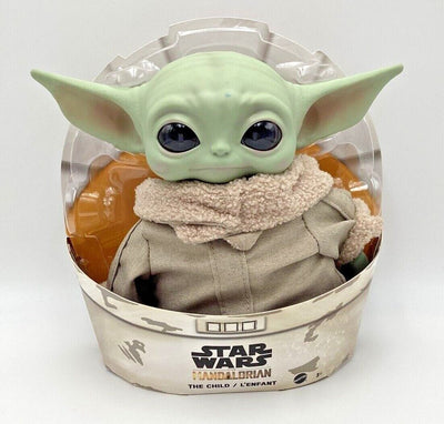 Star Wars Mandalorian The Child 11" Plush Baby Yoda Doll by Mattel