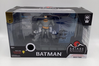 McFarlane DC Batman Animated Series NYCC 2022 Gold Label Autographed by Bruce Timm