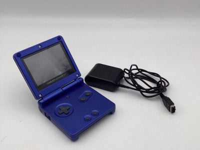 GameBoy Advance SP Pokemon Groudon Reshell. Blue