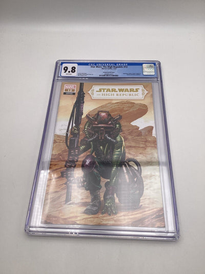 Star Wars High Republic 12 Mico Suayan Variant Cover. CGC 9.8