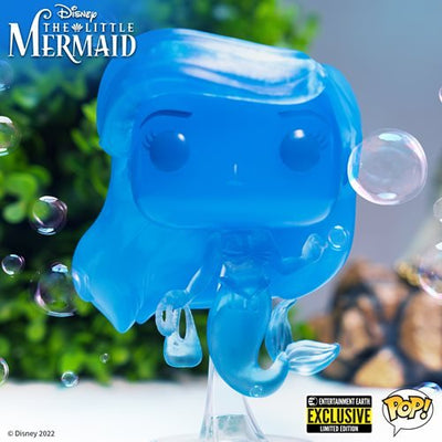 Funko Pop! Disney - The Little Mermaid - Ariel (Blue Translucent) - Entertainment Earth Exclusive