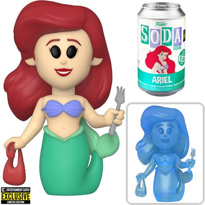Funko Vinyl Soda - The Little Mermaid - Ariel w/ Chase (Entertainment Earth Exclusive)