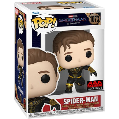 Funko Pop! Marvel Studios - Spider-Man No Way Home - Spider-Man Black Suit (AAA Anime Exclusive)