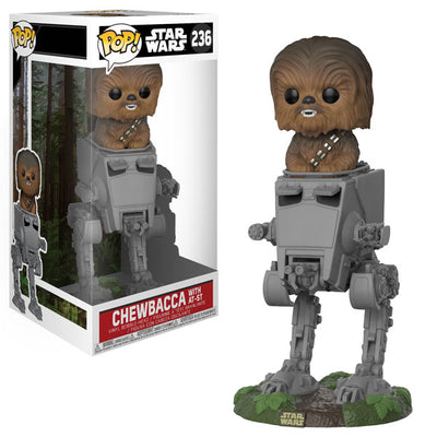Star Wars Chewbacca on AT-ST #46 Pop! Deluxe