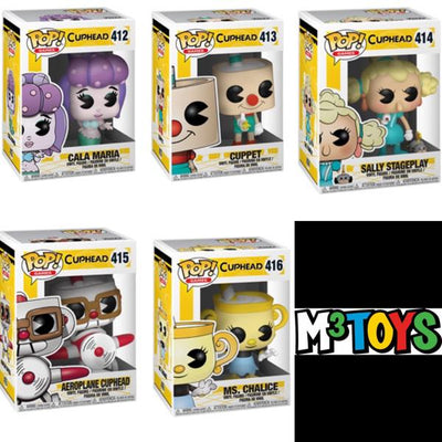 Cuphead Funko Pops