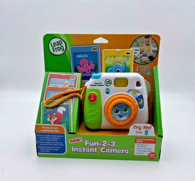 Leap Frog Fun 2-3 Instant Camera Animals Numbers Shapes Colours Interactive Toy