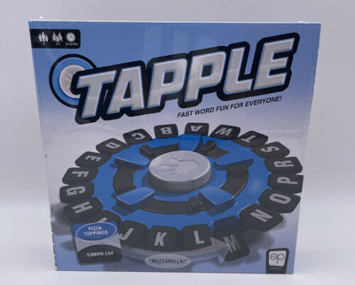 Tapple Board Game Blue USAopoly Word Game