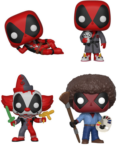 Deadpool Parody Funko Pop Bundle