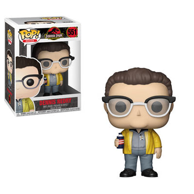 Dennis Nedry #551 Jurassic Park Funko Pop! Movies