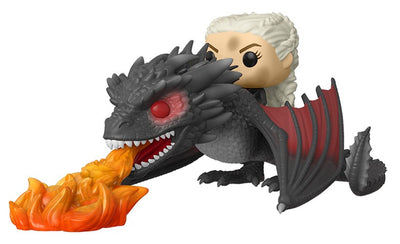 Daenerys on Fiery Drogon Funko Pop