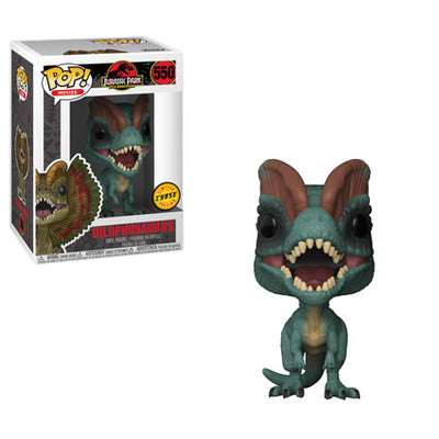 Dilophosaurus #550 Jurassic Park Funko Pop! Movies CHASE