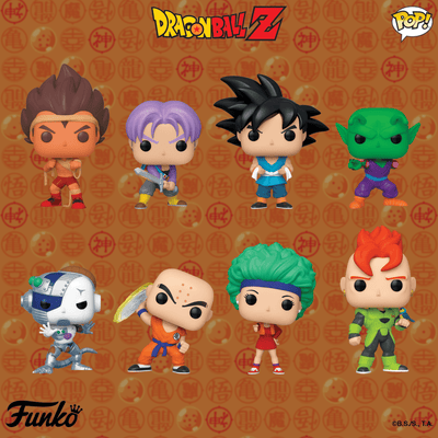 Dragon Ball Z S7 Funko Pops 2019