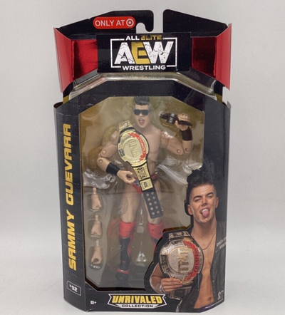 AEW Unrivaled Champions Series Collection Sammy Guevara Action Figure (Target Exclusive)