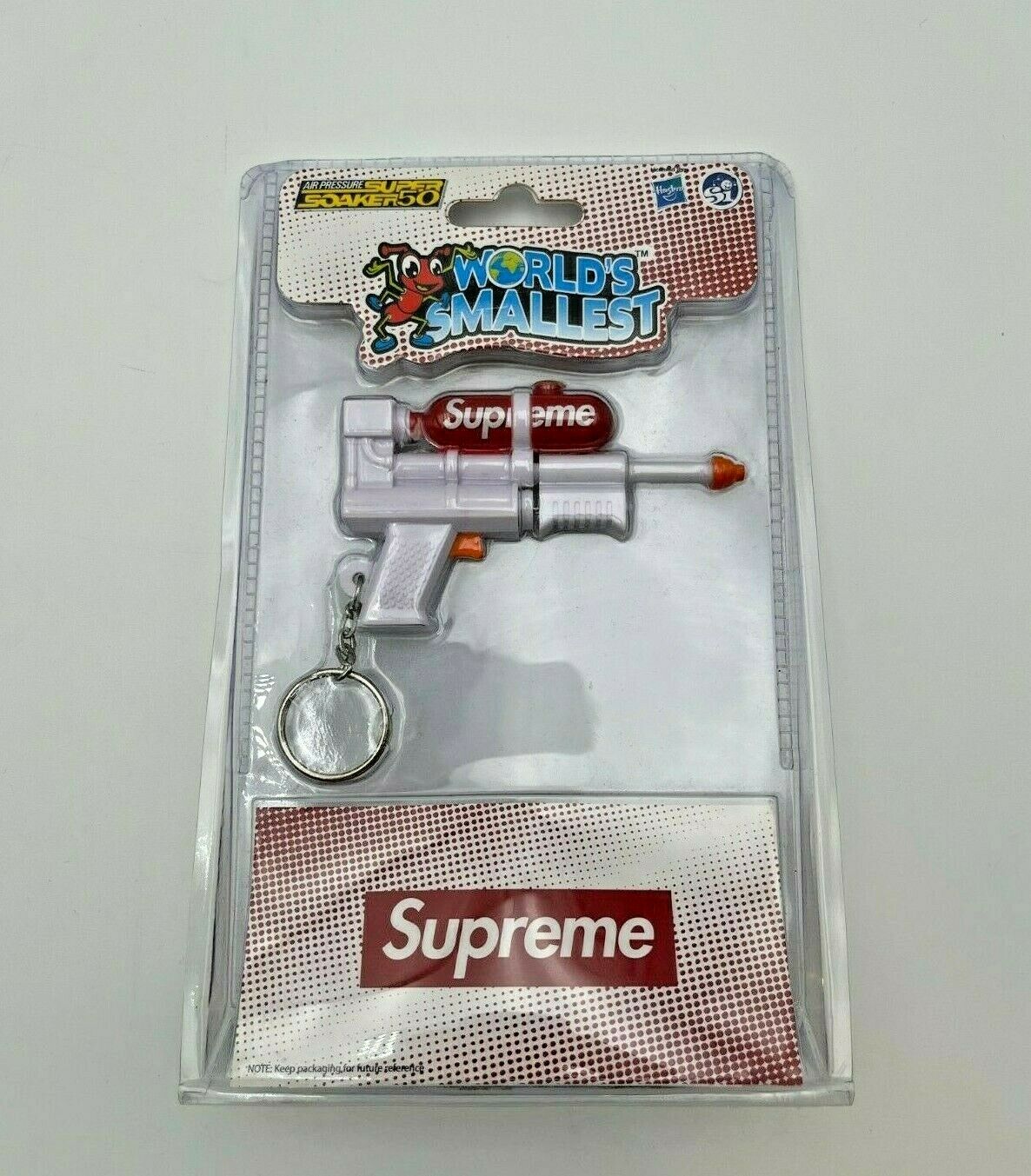 2024 Supreme Worlds Smallest Super Soaker keychain