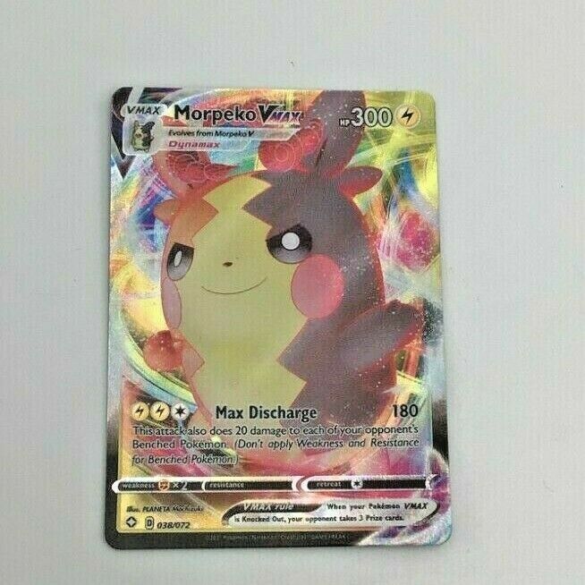 Morpeko Vmax 038/072 Shining Fates Ultra Rare Full Art Morpeko Vmax 038/072 Shining Fates Ultra Rare Full Art