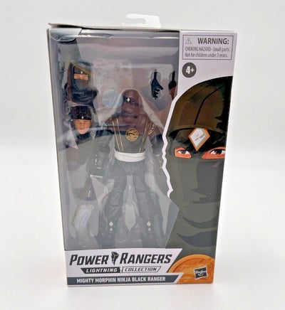 Power Rangers Lightning Collection - Mighty Morphin Ninja Black Ranger