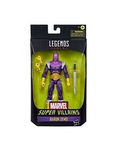 Marvel Legends Classic Comic Baron Zemo 6” Figure