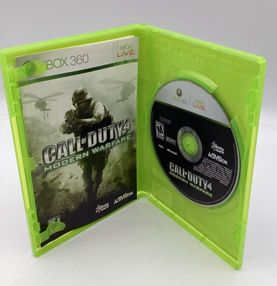 Call of Duty 4 Modern Warfare Xbox 360 Video Game