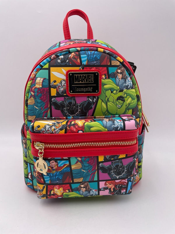 avengers loungefly mini backpack Loungefly Marvel Avengers Mini Backpack Universal Studios