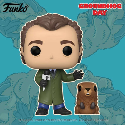 Funko Pop! Movies - Groundhog Day - Phil w/Punxsutawney Phil