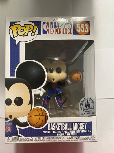 Funko pop! NBA Experience: Basketball Mickey Disney Parks exclusive