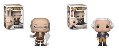 Funko Pop! Icons - American History (Benjamin Franklin, George Washington)