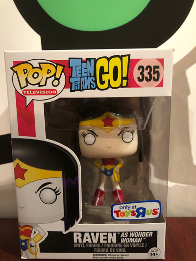 Funko Pop! Television - Teen Titans GO! - Raven As Wonder Woman (Toys R Us Exclusive)