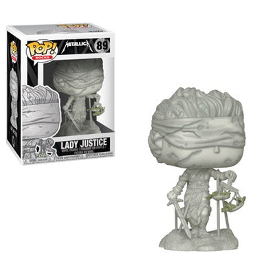 Lady Justice Metallica Funko Pop