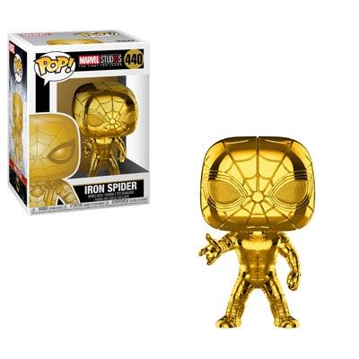 Iron Spider Gold Chrome Funko Pop