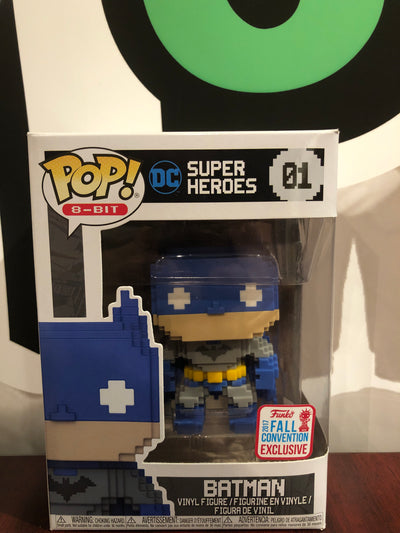 Funko Pop! 8-Bit - DC Super Heroes - Batman (2017 Fall Convention Exclusive)