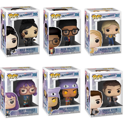 Marvel’s Runaways Funko Pop BUNDLE