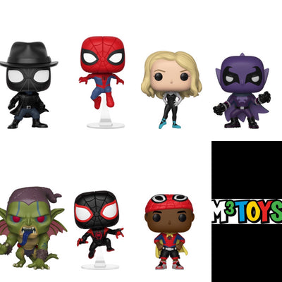 Spider-Man Animated Funko Pops