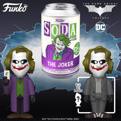 Funko Vinyl Soda - Batman - Heath Ledger Joker w/ Chase