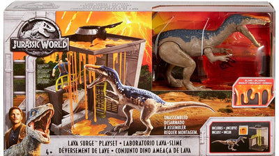 Jurassic World Lava Surge Playset