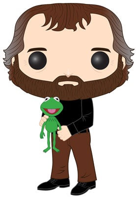 Jim Henson with Kermit Icon Funko Pop