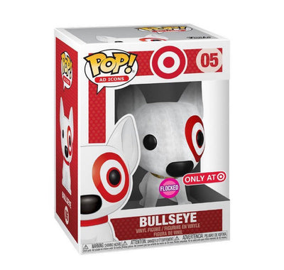 Bullseye Ad Icon FLOCKED Funko Pop