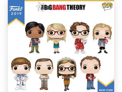 The Big Bang Theory Funko Pops