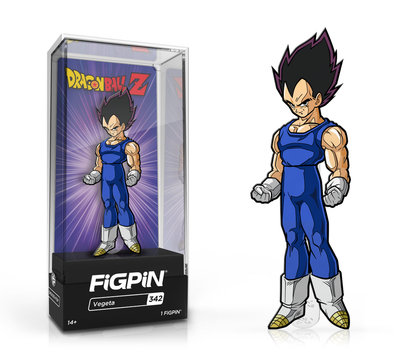 Dragon Ball Z Vegeta FiGPiN Enamel Pin