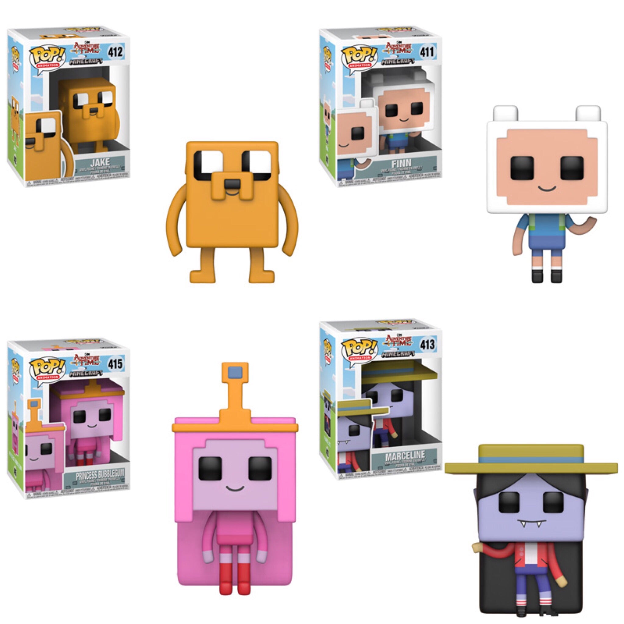 Adventure Time Funko Pop Minecraft Adventure Time Minecraft Funko