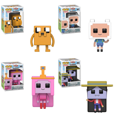 Adventure Time Minecraft Funko Pop BUNDLE