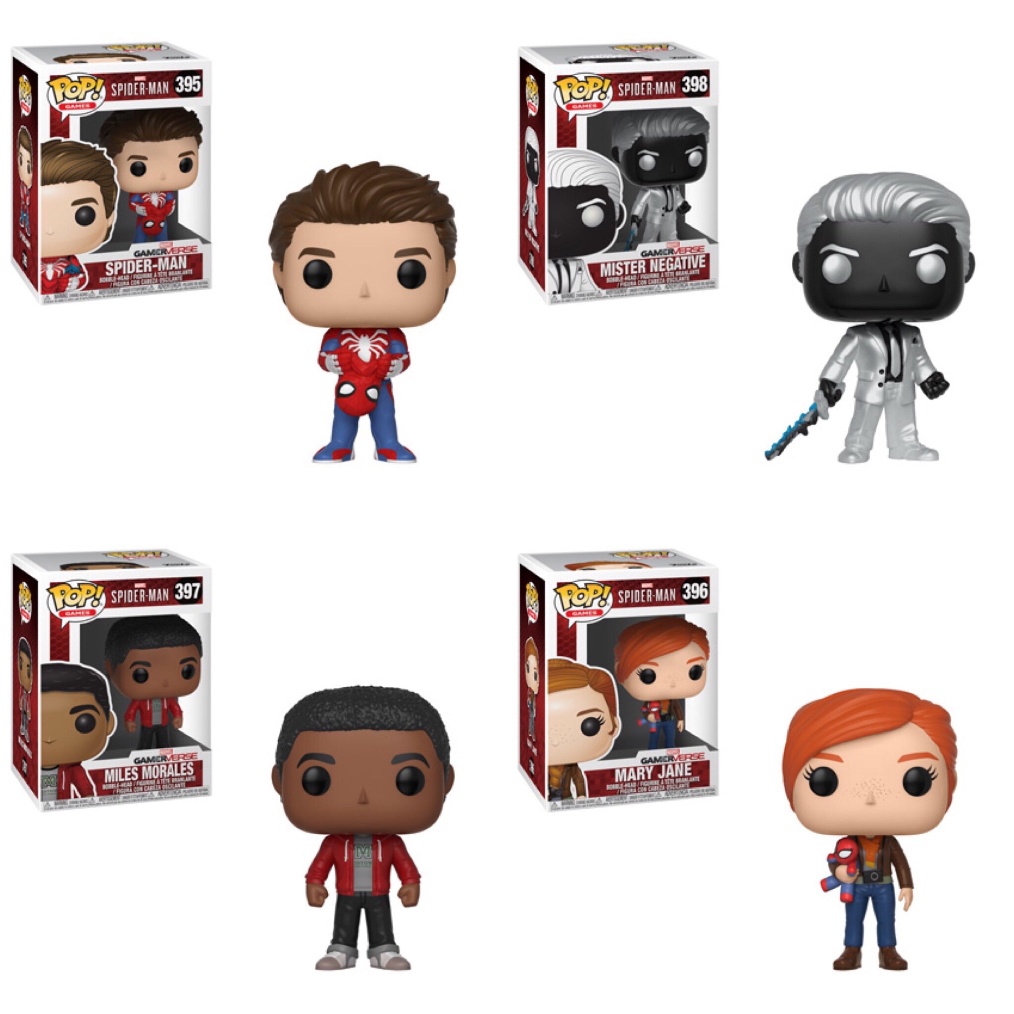 Spider-Man Funko Pop BUNDLE