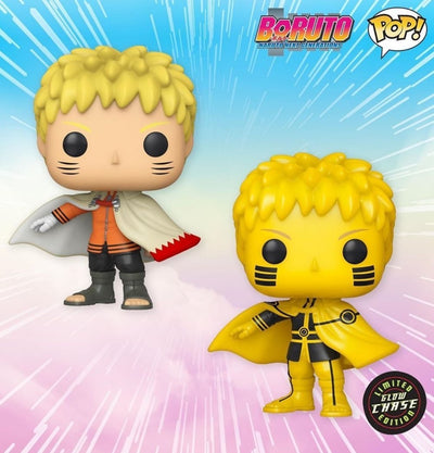 Boruto: Naruto Next Generations Naruto Hokage Pop! Vinyl Figure - AAA Anime Exclusive (CHASE BUNDLE)