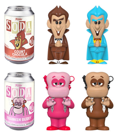 Funko Vinyl Soda - General Mills (Count Chocula, Frankenberry)