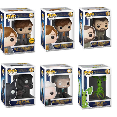 The Crimes Of Grindelwald Funko Pop BUNDLE with CHASE