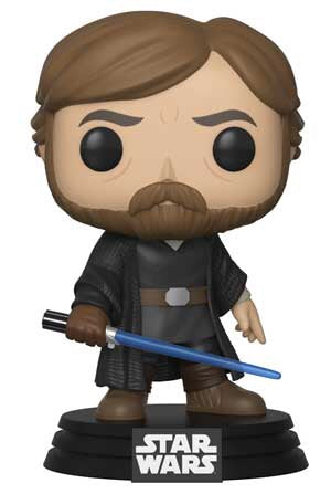 Luke Skywalker Star Wars The Last Jedi WAVE 2 Funko Pop
